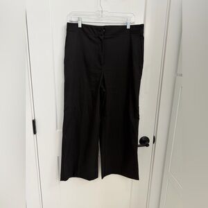 Ann Taylor Classic Black Wide-Leg Pants
